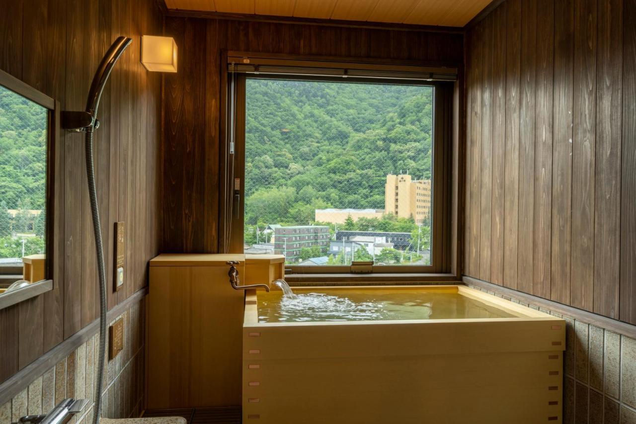 Hotel Jozankei Onsen Yurakusoan Sapporo Exterior foto