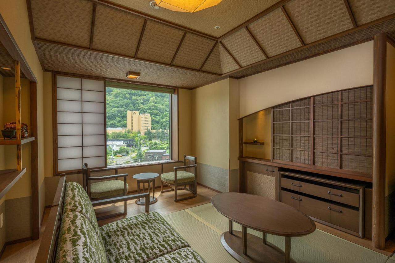 Hotel Jozankei Onsen Yurakusoan Sapporo Exterior foto