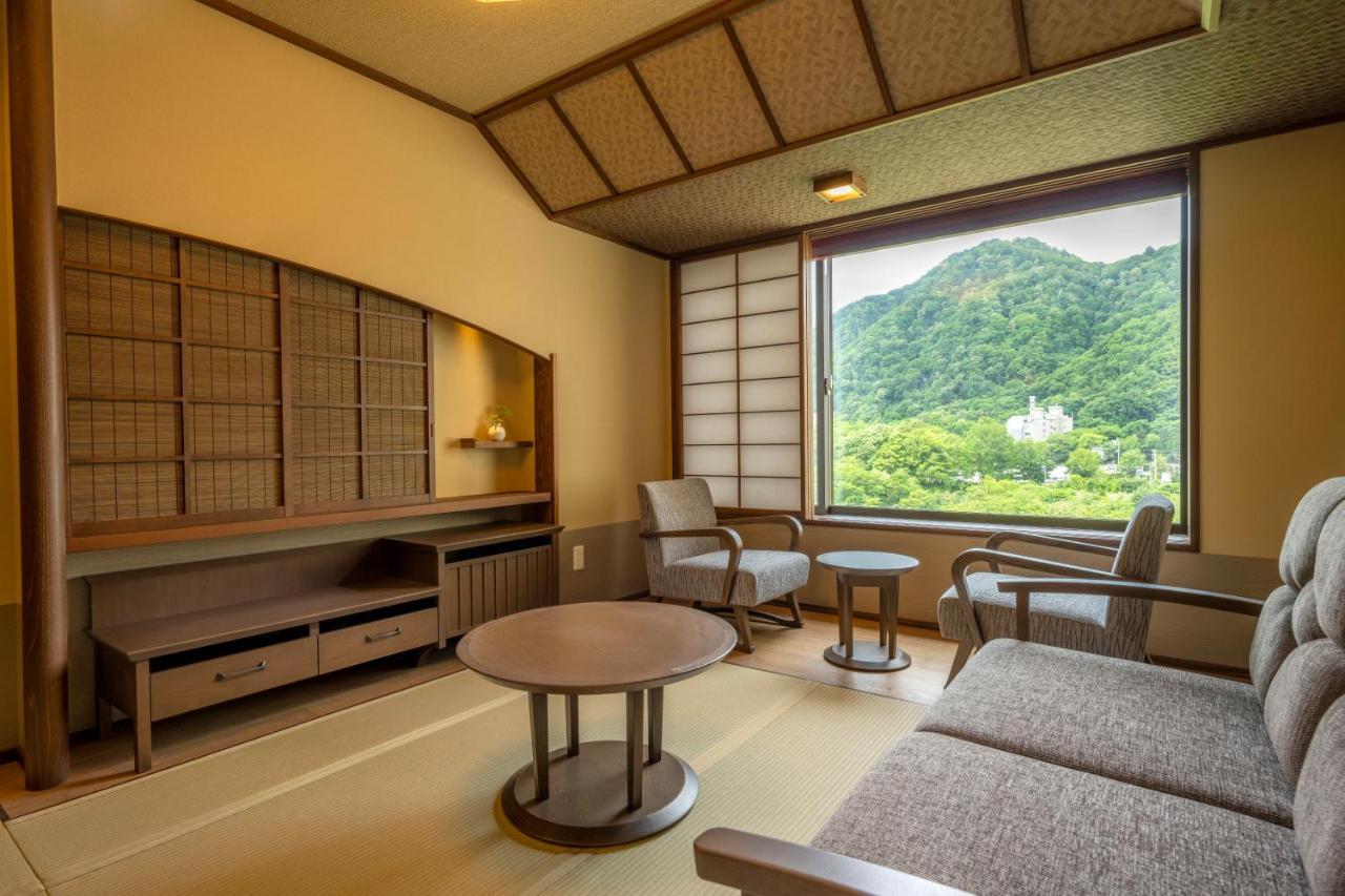 Hotel Jozankei Onsen Yurakusoan Sapporo Exterior foto