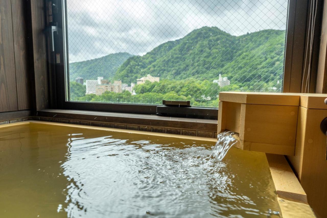 Hotel Jozankei Onsen Yurakusoan Sapporo Exterior foto