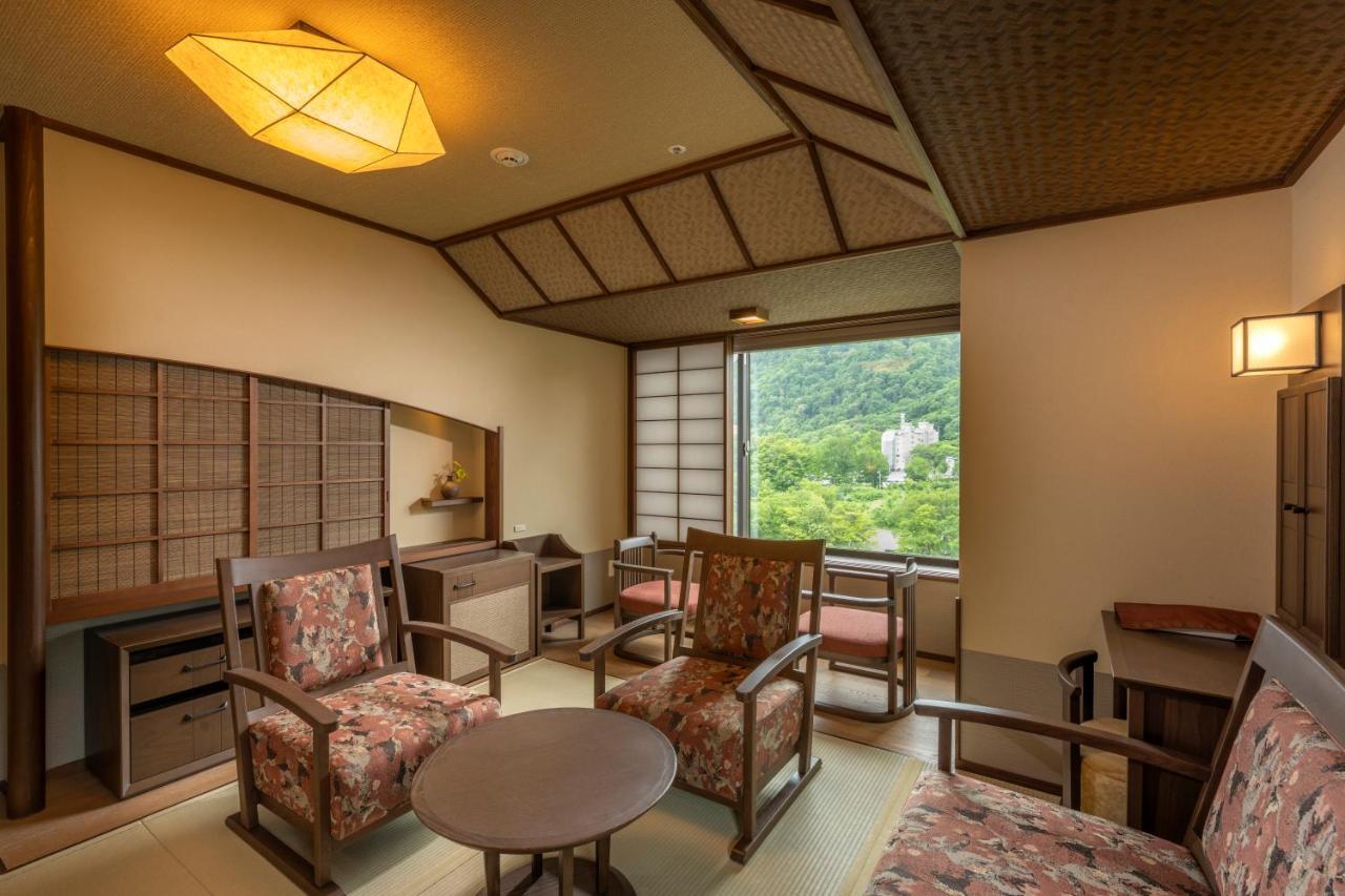 Hotel Jozankei Onsen Yurakusoan Sapporo Exterior foto