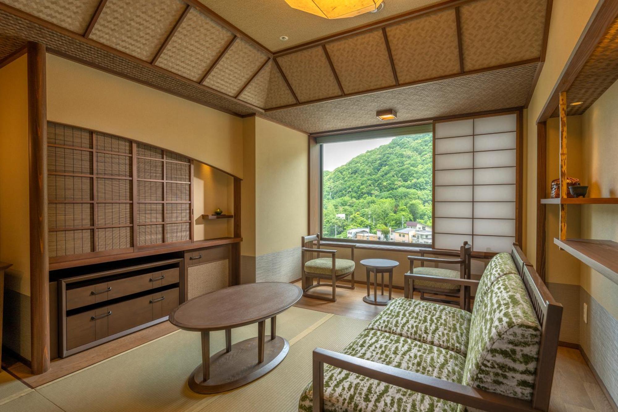 Hotel Jozankei Onsen Yurakusoan Sapporo Exterior foto
